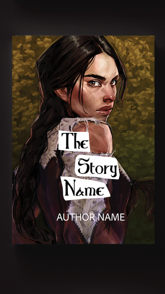 The Fighter | Premade Book Cover Illustration