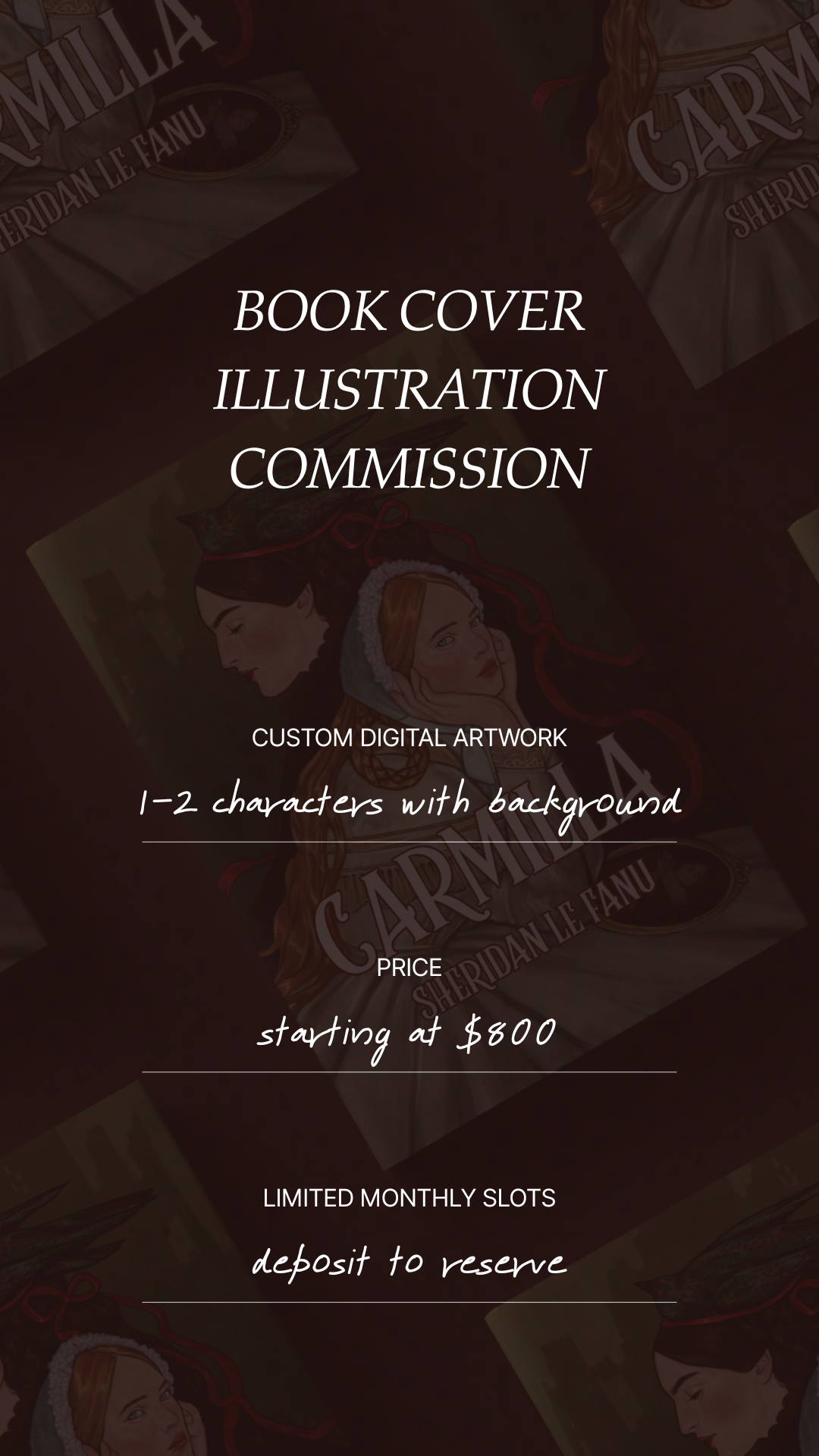 Book Cover Illustration Commission | DEPOSIT