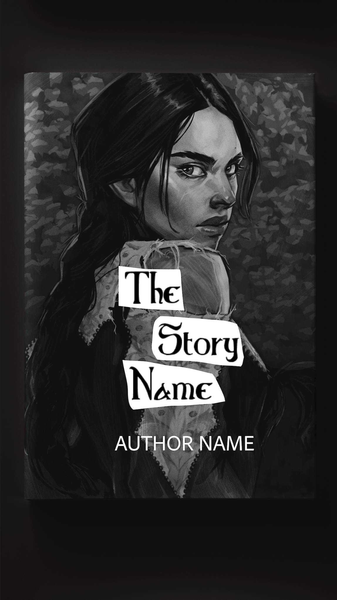 The Fighter | Premade Book Cover Illustration