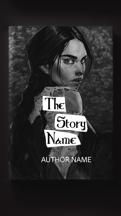 The Fighter | Premade Book Cover Illustration