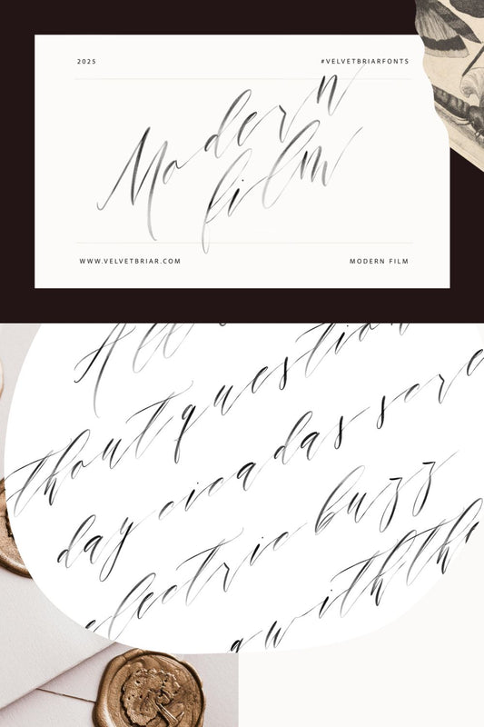 Modern Film Font